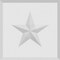 Ekena Millwork Standard Sedgwick Star Rosette With Beveled Edge, 5"W x 5"H x 1"P ROSP050X050X100SDG07 - alternate 3